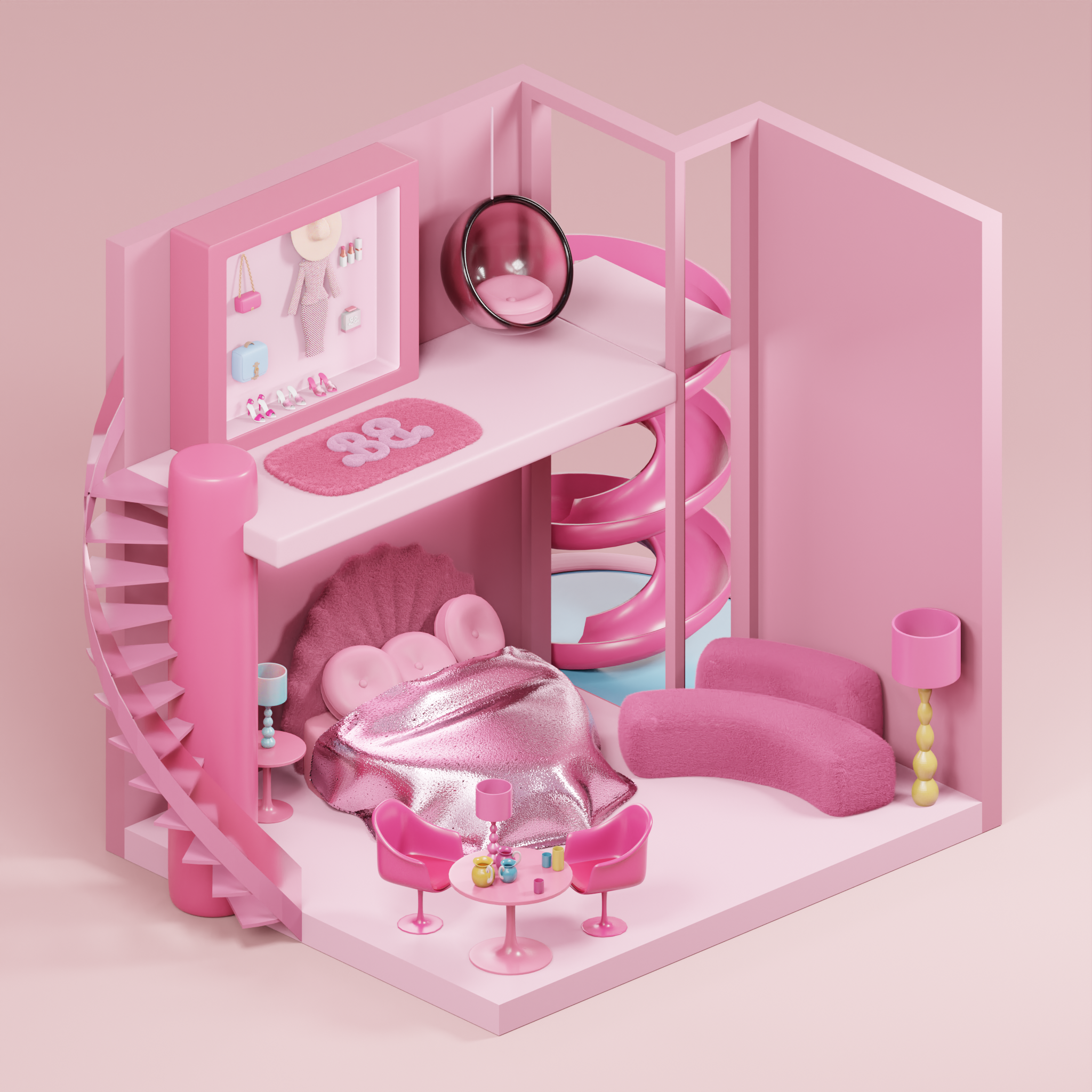 barbie house