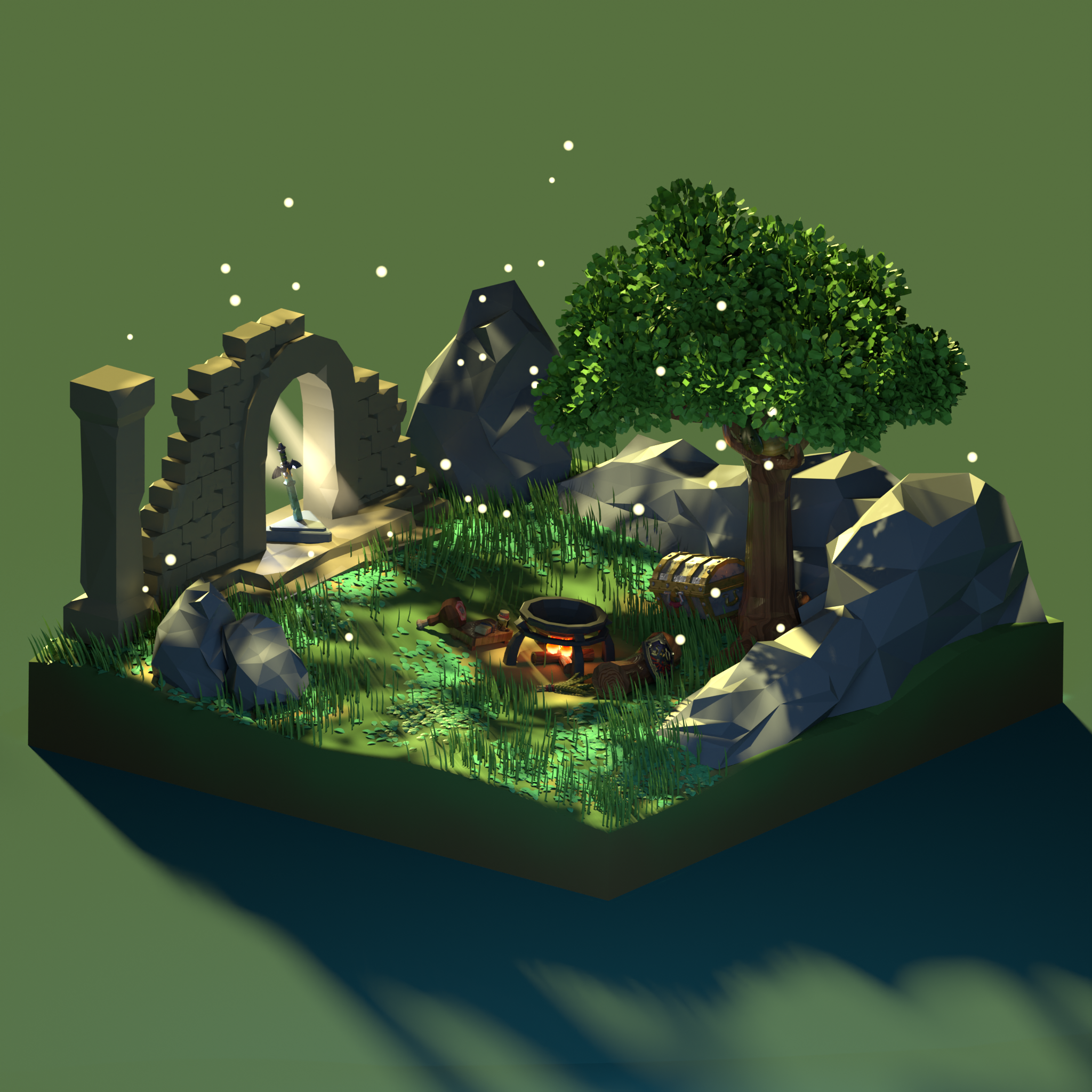 Zelda Scene