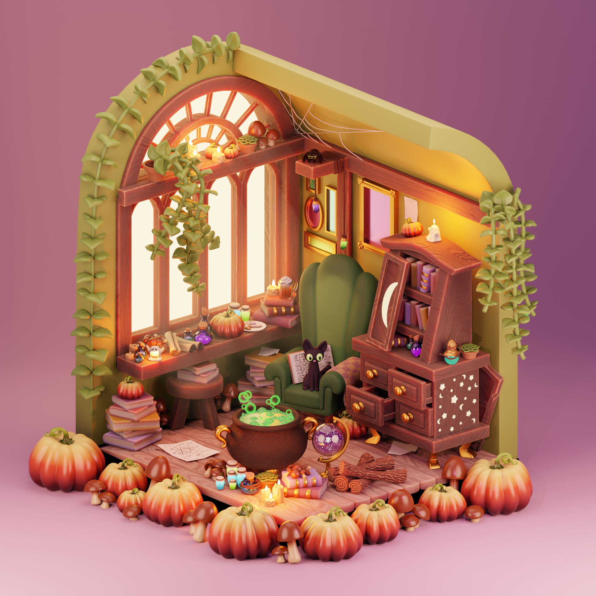 Witch Cottage Light